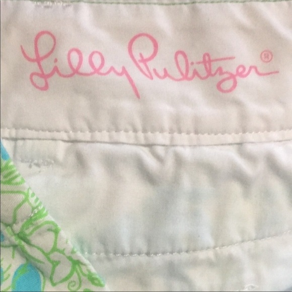 Lily Pulitzer The Chipper Short in limeade size 2 - Picture 6 of 9